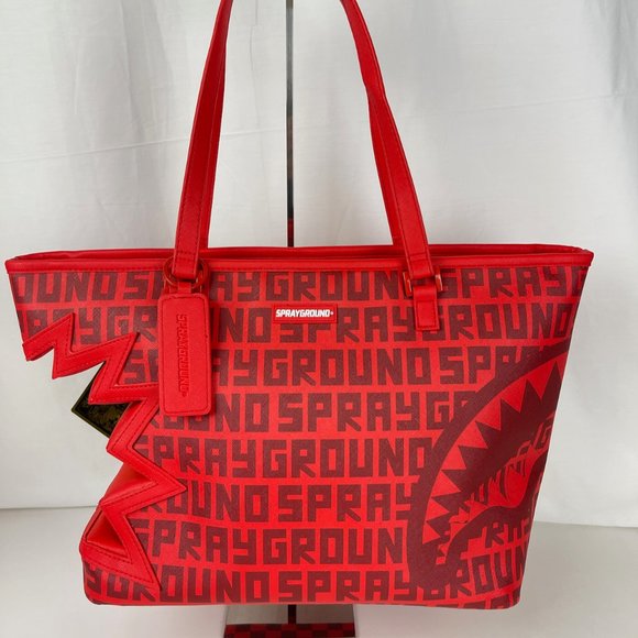 Sprayground Handbags - New Sprayground Infared Shark Bite Tote